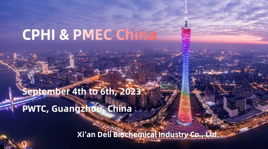 Xi'an Deli Biochemical Industry Co., Ltd. presenterar hydroxipropylbetadex och Betadex Sulfobutyl Ether Sodium på CPHI & PMEC China Exhibition