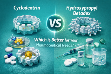 Cyklodextrin vs Hydroxypropyl Betadex: Vilken är bättre för dina läkemedelsbehov?